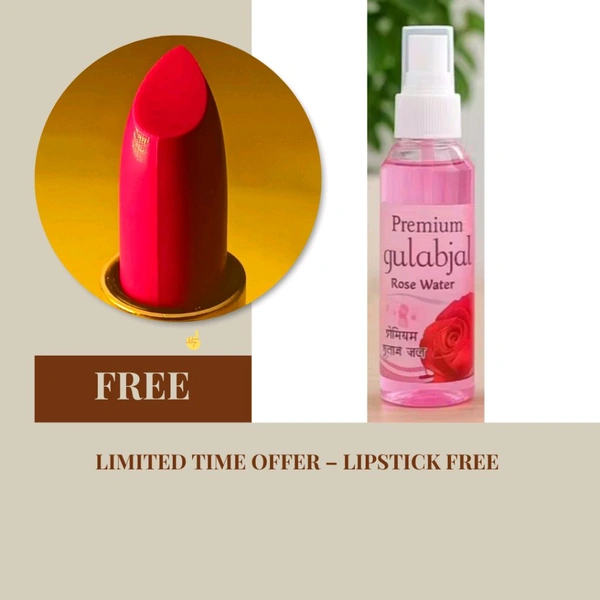 Toxloz  Rose Water से Freshness, Lipstick से Confidence – दोनों का साथ अब एक पैक में! 120 Ml & 1 Lipstick 🆓 
 - Delivery in 10 Minutes