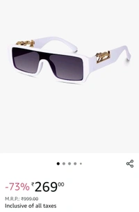 Minelookers Latest Unisex Fancy Rectangular Sunglasses 