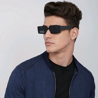 CREATURE Unisex Polarized Sunglasses Rectangle Small Square Mc Stan
