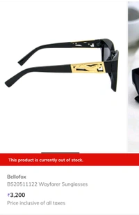 Oversized Panther Frame Chashma – Unique Style Statement Only One Piece Hai 