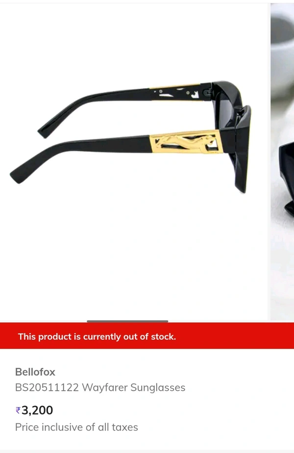 Oversized Panther Frame Chashma – Unique Style Statement Only One Piece Hai 