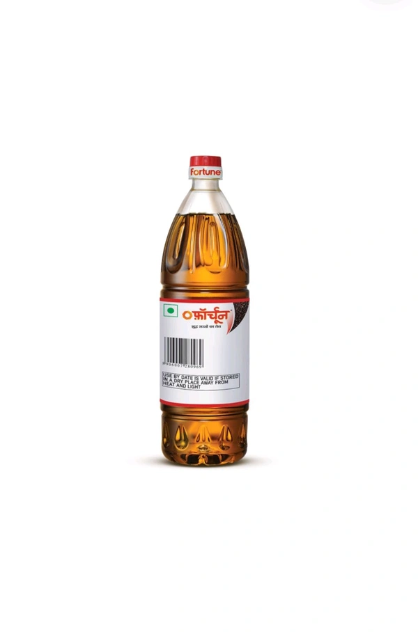 Fortune Premium Kachi Ghani Pure Mustard Oil (910 g) - 10 Minutes, 910 gr