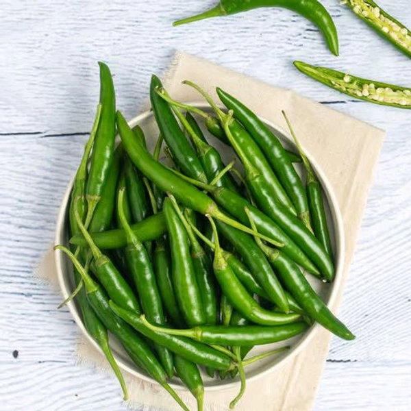 Ballia  Green Chilli Net Qty: 100 g - 100g g, 18 Minutes