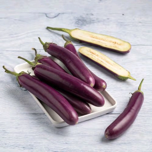 Ballia  Brinjal Long Purple & Brinjal Nagpur  - Net Qty: 250 g, 10 Minutes