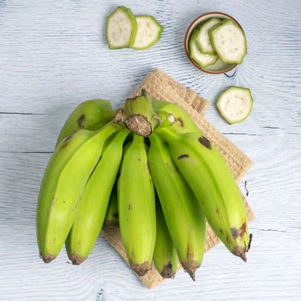 Ballia  Banana Raw
 - Net Qty: 500, 10 Minutes