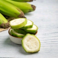 Ballia  Banana Raw
 - Net Qty: 500, 10 Minutes