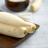 Ballia  Radish  White मूली Muli
 - Net Qty: 500 g