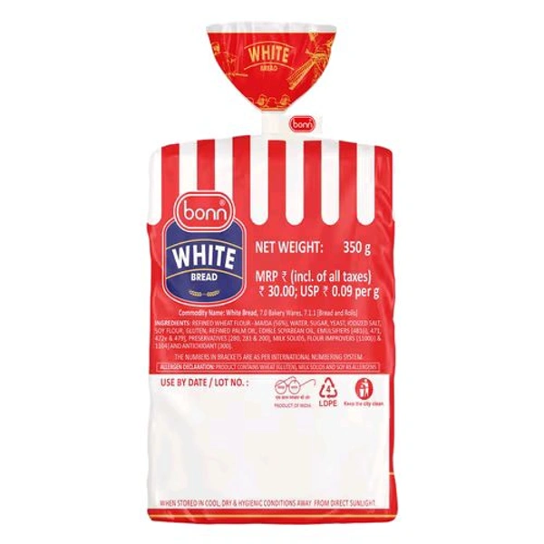 Bonn White Bread
⭐4.5 - Net Qty: 1 pack (350 g), 10 Minutes