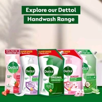 Dettol Original Hand Wash Refill | 99.99% Germ Protection - 1.35 L, 🛵 20 Minutes