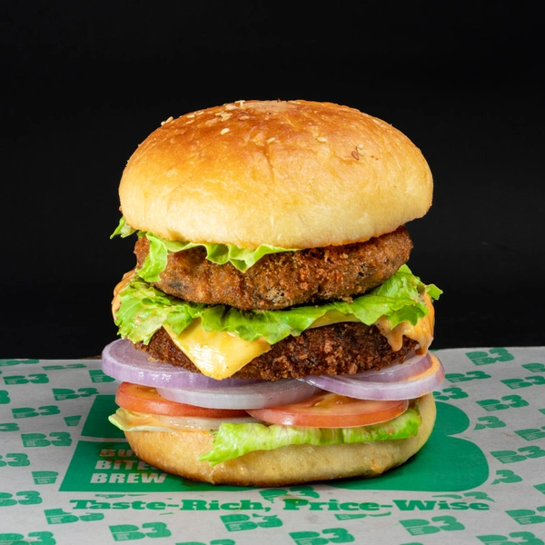 B3 Jumbo Veg Burger