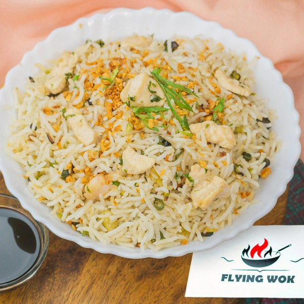 Burnt Garlic Fried Rice Chicken