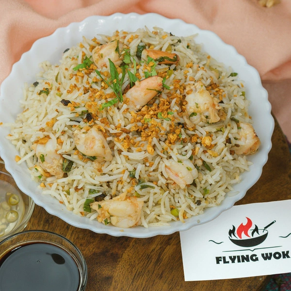 Burnt Garlic Fried Rice Prawn