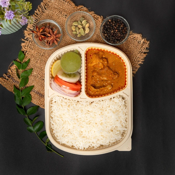 Smoky Butter Chicken Rice Meal