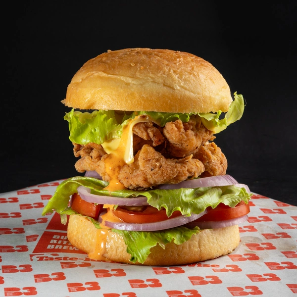 Double Decker Chicken Burger