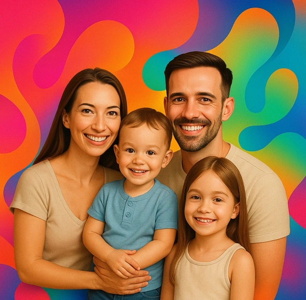 WiFi Enabled Custom photo 3 - Square | Circle 