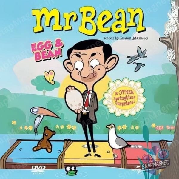 Mr.Bean - Retro Toon Treasures: 90s Cartoon Photo Fridge Magnet - RTT-001