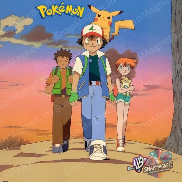 Pokemon - Retro Toon Treasures: 90s Cartoon Photo Fridge Magnet - RTT-006