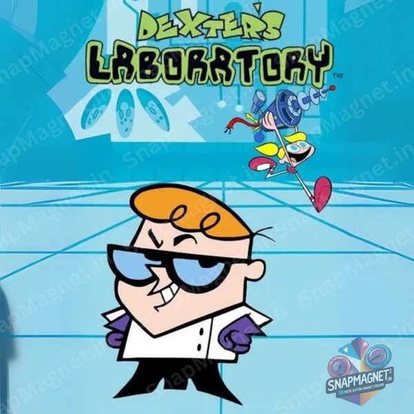 Dexters Laboratory - Retro Toon Treasures: 90s Cartoon Photo Fridge Magnet - RTT-007