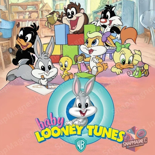 Baby Looney Toons - Retro Toon Treasures: 90s Cartoon Photo Fridge Magnet - RTT-010