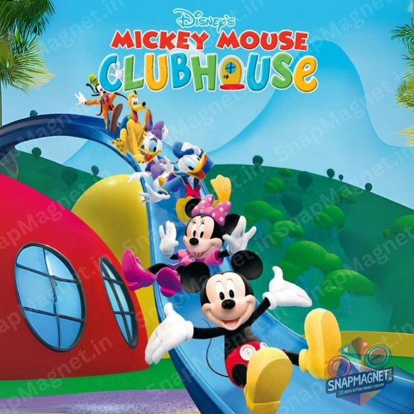 Mickey Mouse - Retro Toon Treasures: 90s Cartoon Fridge Magnet - RTT-025