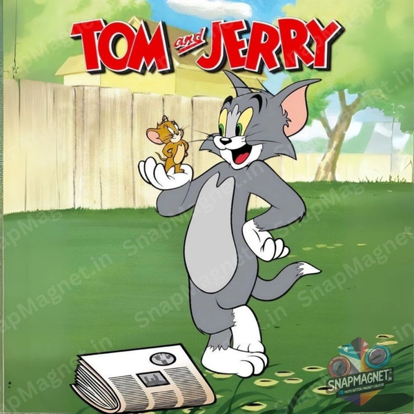 Tom & Jerry - Retro Toon Treasures: 90s Cartoon Fridge Magnet - RTT-028