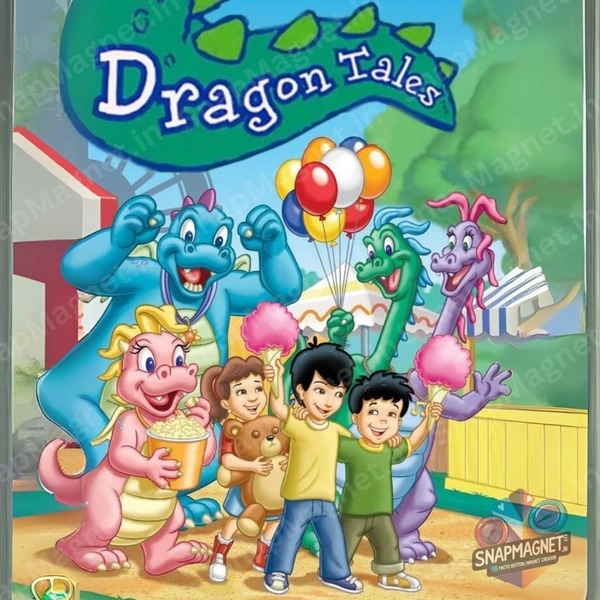 DragonTales - Retro Toon Treasures: 90s Cartoon Fridge Magnet - RTT-029
