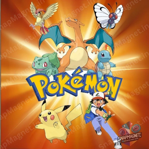 Pokemon - Retro Toon Treasures: 90s Cartoon Fridge Magnet - RTT-036