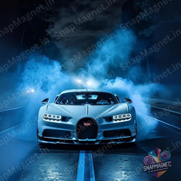 Bugatti Chiron - Car Fridge Magnet - CFM-026
