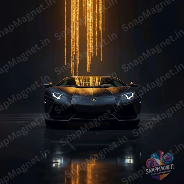 Lamborgini - Car Fridge Magnet - CFM-035