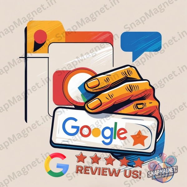 WiFi Enabled Google Review Fridge Magnet - WEF-001