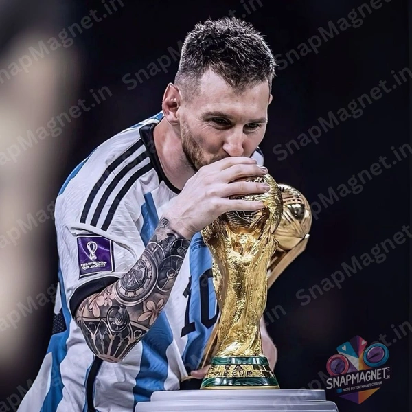 Lionel Messi - Photo Fridge Magnet -SFM-027