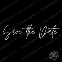 Custom Save The Date Fridge Magnets - STD-002