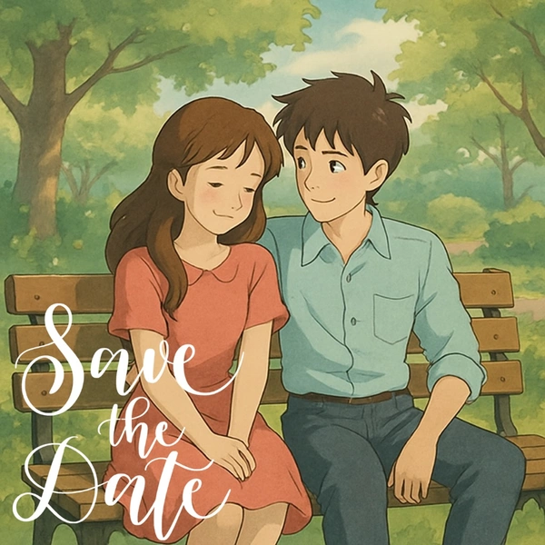 Custom Save The Date Fridge Magnets - STD-005
