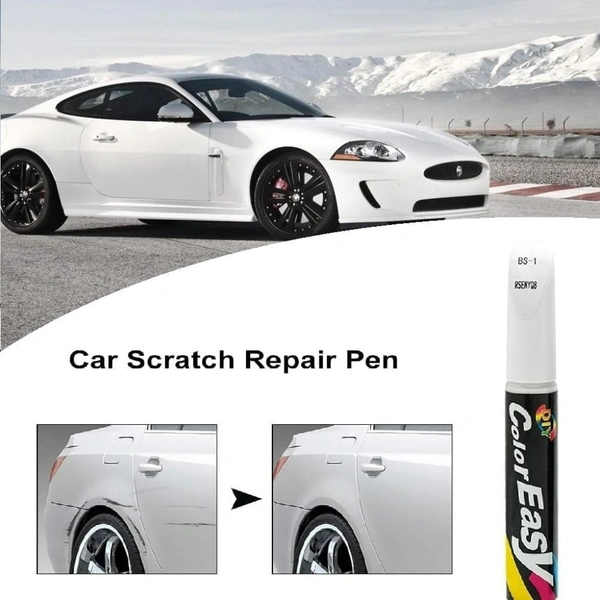 Car Scratch Repair Paint Pen - white