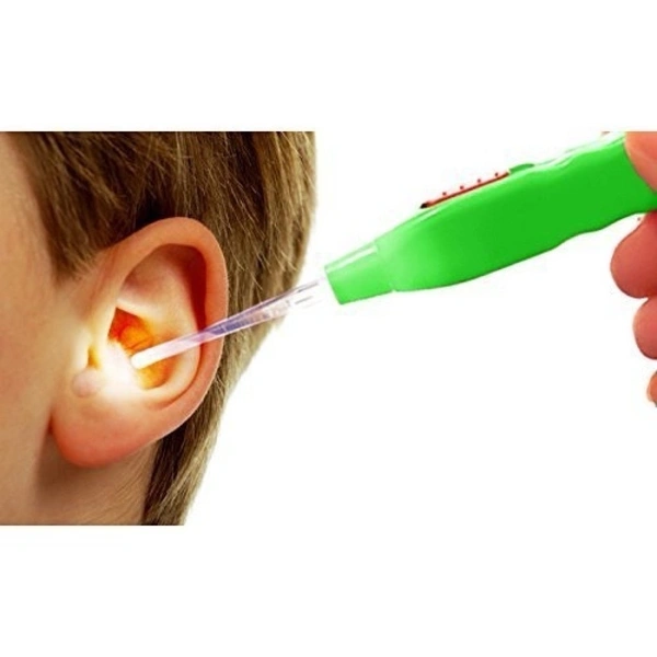 Premium Ear Wax Cleaner With LED Flashlight  - White