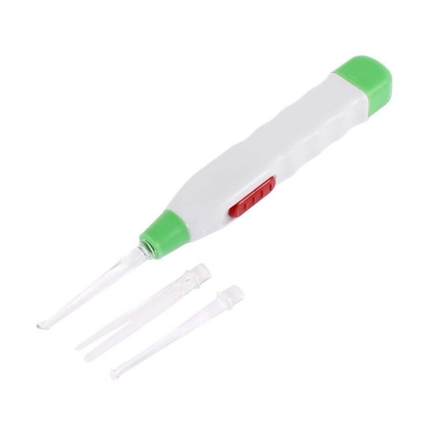 Premium Ear Wax Cleaner With LED Flashlight  - White