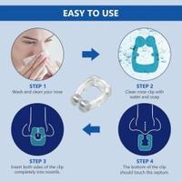 Anti Snoring Nose Clip Device Stops Snoring Stopper for Men Women Anti-snoring Device (Nose Clip)