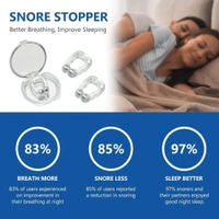Anti Snoring Nose Clip Device Stops Snoring Stopper for Men Women Anti-snoring Device (Nose Clip)