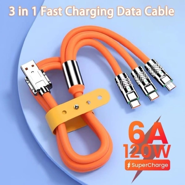 3 In 1 Charger Cable 