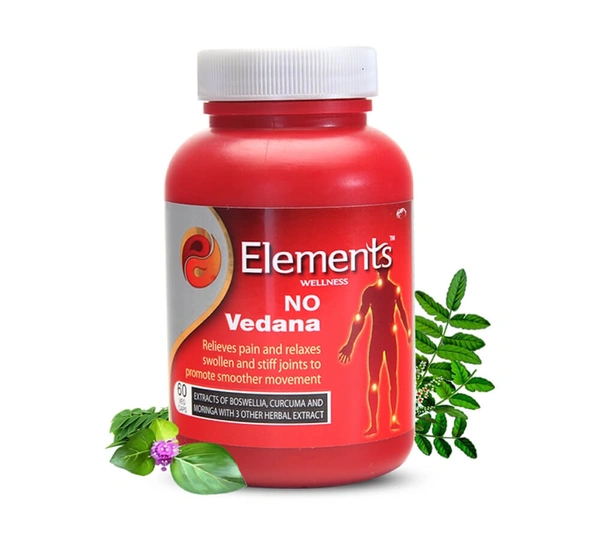 Elements Wellness No Vedana Capsules | Ayush Certified