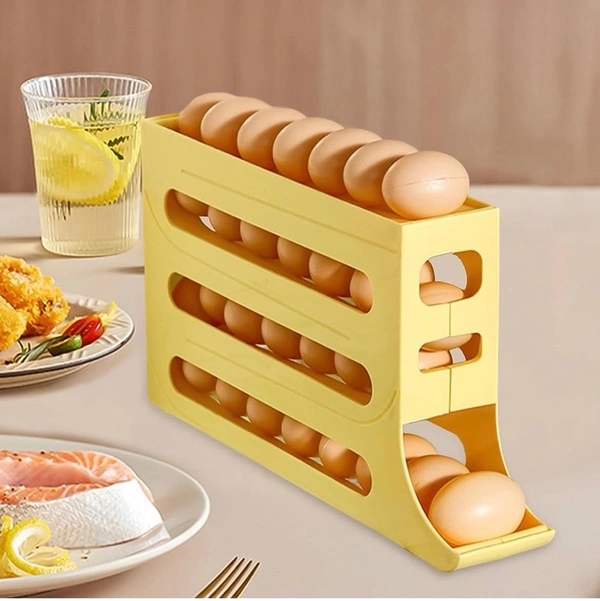 Rolling Egg Storage Dispenser