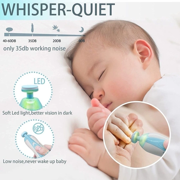Baby Electric Nail Cutter Kit