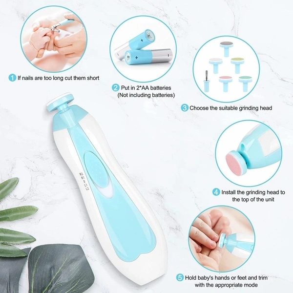 Baby Electric Nail Cutter Kit