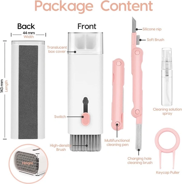 7 In 1 Keyboard , Laptop cleaning Brush