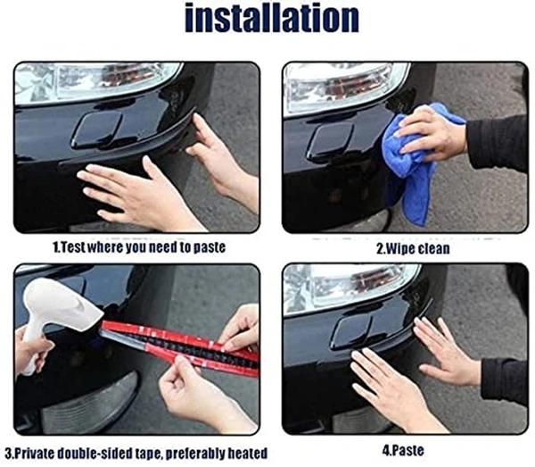 Car Bumper Guard 2 Pcs
