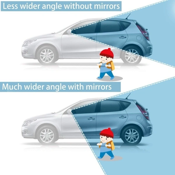 Car Blind Spot Mirror (2 Pcs)