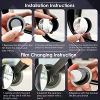 Car Blind Spot Mirror (2 Pcs)