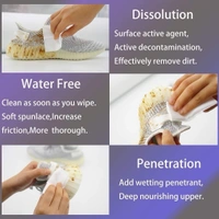Shoe Wipes Shoes Cleaner 80 Wipes (pack Of 2)