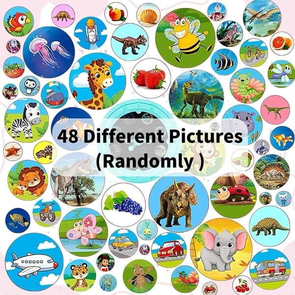 6 Slide Projector Torch For Kids