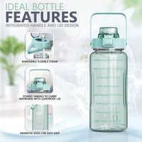 Transparent Gym Bottle Set Of 3 